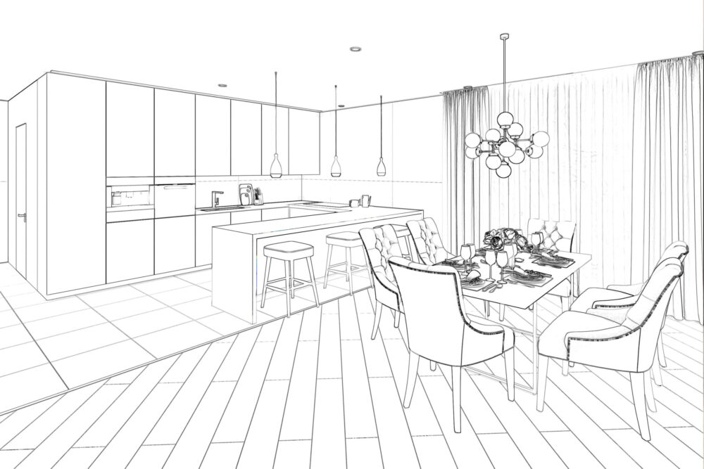 luxury home schematic